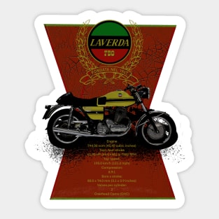 Laverda_750_CF_Super_Bike Sticker